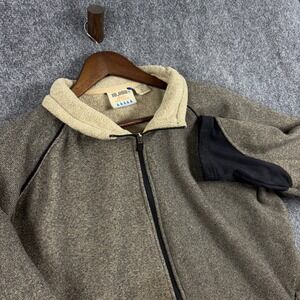 10000 ft Above Sea Level‎ Fleece Jacket Full Zip Beige Brown Mens XL
